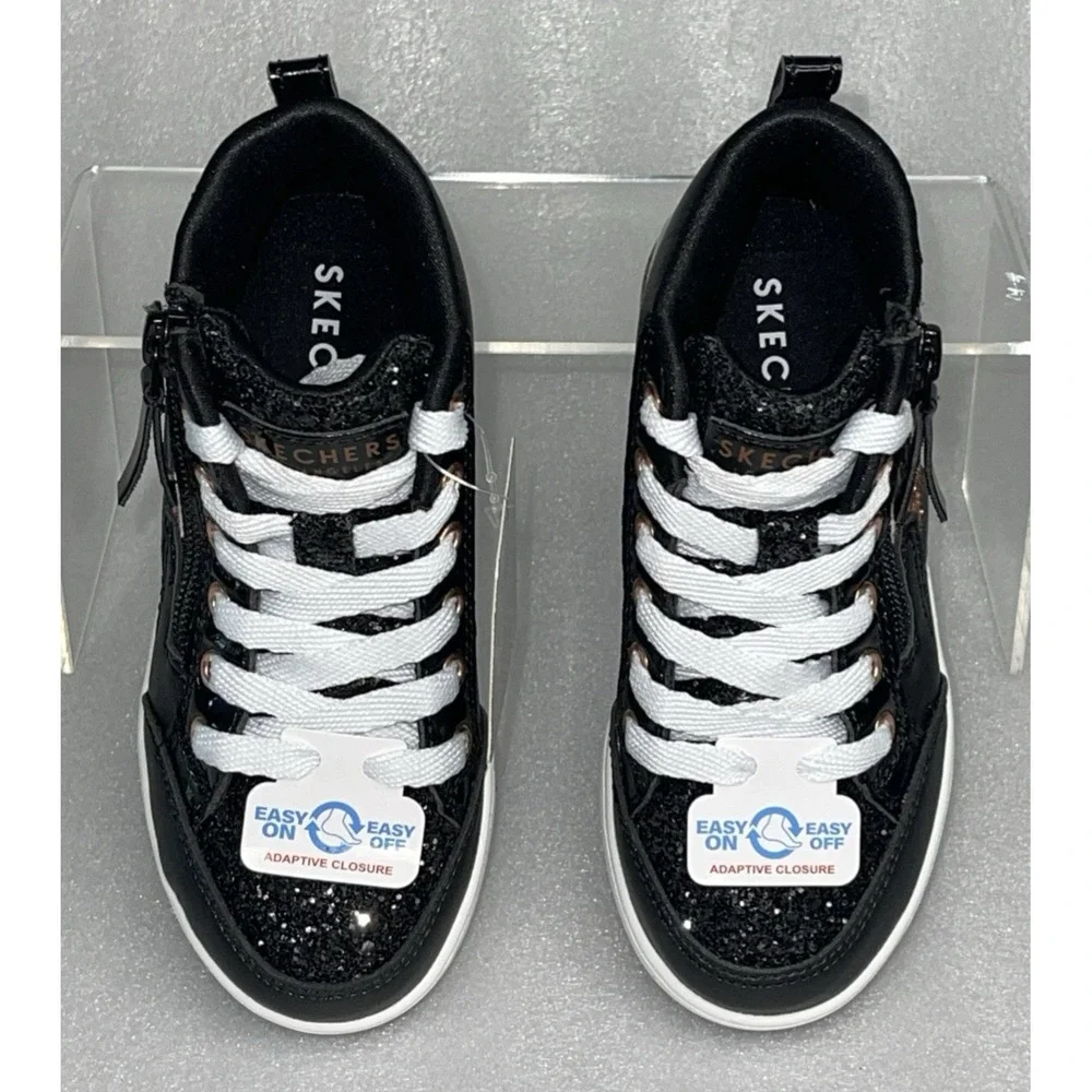Skechers Street Shoutouts 2.0 Trendy‎ Star Girl's Fashion Sneakers Size 11 NEW
